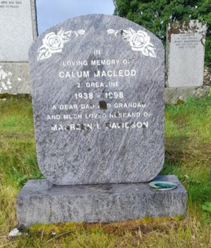 Calum Macleod.